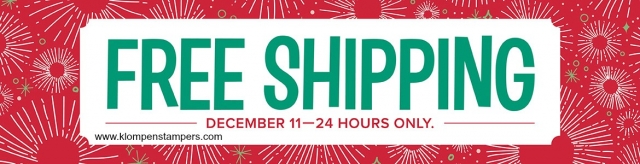 Free shipping on all orders December 11 plus free gift with purchase