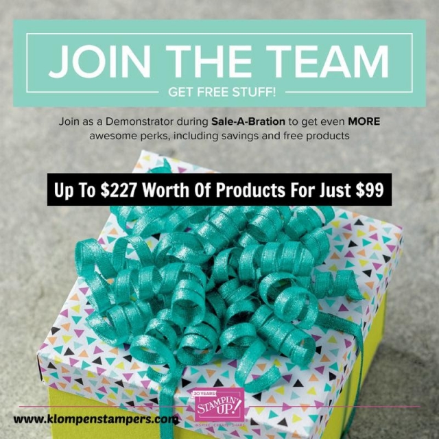 If your Stampin' Up! wish list is more the $100, best way to get your products is with this discount!