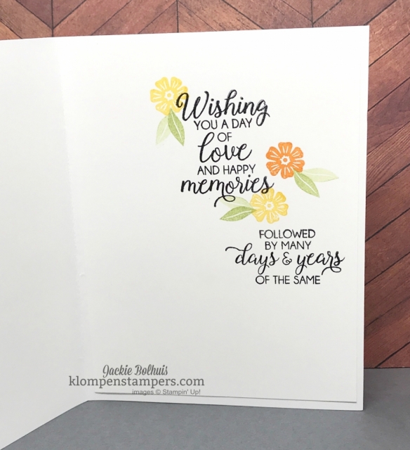 Special Wedding card using Beautiful Bouquet bundle.