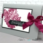 Heartfelt Blooms stamp set is a freebie you can get during Sale-a-bration. Details at klompenstampers.com
