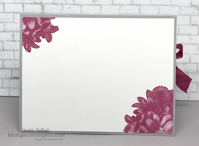 Heartfelt Blooms stamp set is a freebie you can get during Sale-a-bration. Details at klompenstampers.com