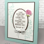 Hold on to Hope makes gorgeous cards for many occasions. combine with Cross of Hope Framelits to make beautiful cards.