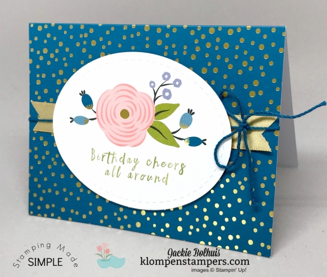 Purchase the Perennial Birthday Kit & Stamp Set and receive a Bonus Card kit to make 4 additional cards that just use the stamp set.