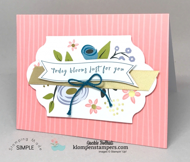 Purchase the Perennial Birthday Kit & Stamp Set and receive a Bonus Card kit to make 4 additional cards that just use the stamp set.