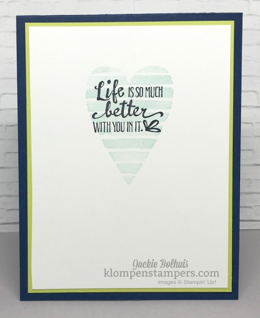 Tips for finding color combinations using Heart Happiness stamp set and Stampin' Up! DSP
