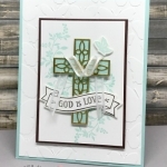 Hold on to Hope makes gorgeous cards for many occasions. Combine with Cross of Hope Framelits to make beautiful cards.