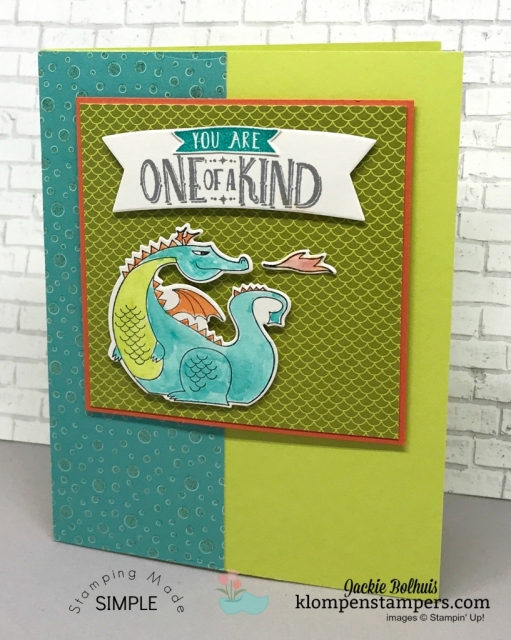Birthday cards for kids using Magical Day Bundle. By Jackie Bolhuis, klompenstampers.com
