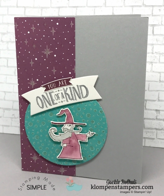 Birthday cards for kids using Magical Day Bundle. By Jackie Bolhuis, klompenstampers.com