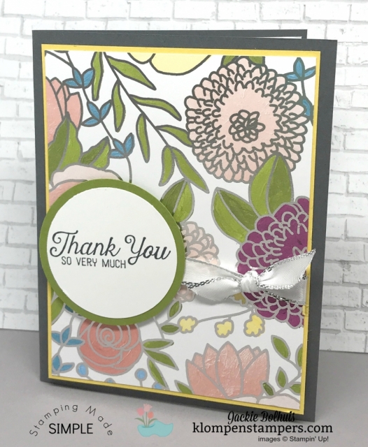 Quick & easy cards using Sweet Soiree Designer Series Paper DSP.