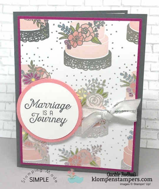 Quick & easy cards using Sweet Soiree Designer Series Paper DSP.