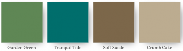 Color Combination for Waterfront card