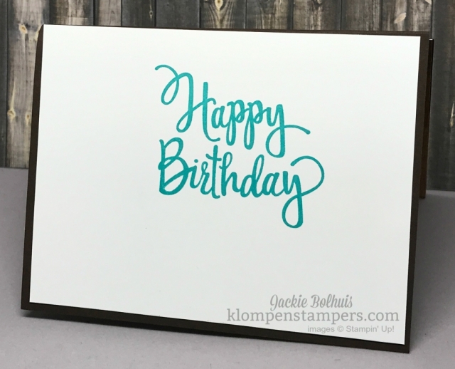 Video showing how to make cards using the Barn Door Bundle from Stampin' Up! 