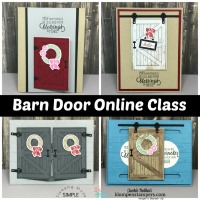 Tutorial & Video for 4 projects using Barn Door Bundle