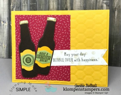 Tips for lining up framelits using Magnetic Platform with the Big shot and Bubble Over stamp set