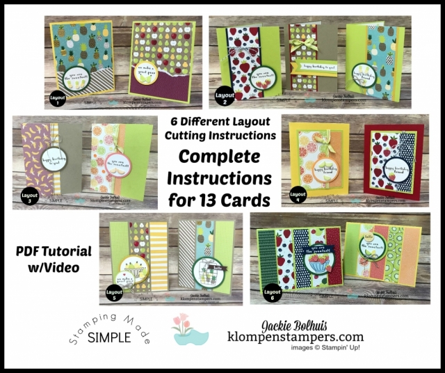 6 Different Layouts using DSP as the main focus. Video and PDF tutorial available