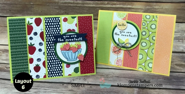 Quick and easy card layouts using DSP as the focus. Includes Video for how to cut DSP