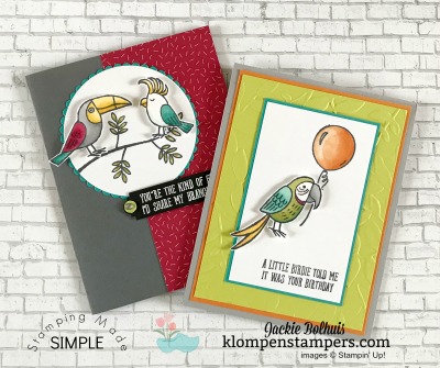 Bird Banter Stampin Up
