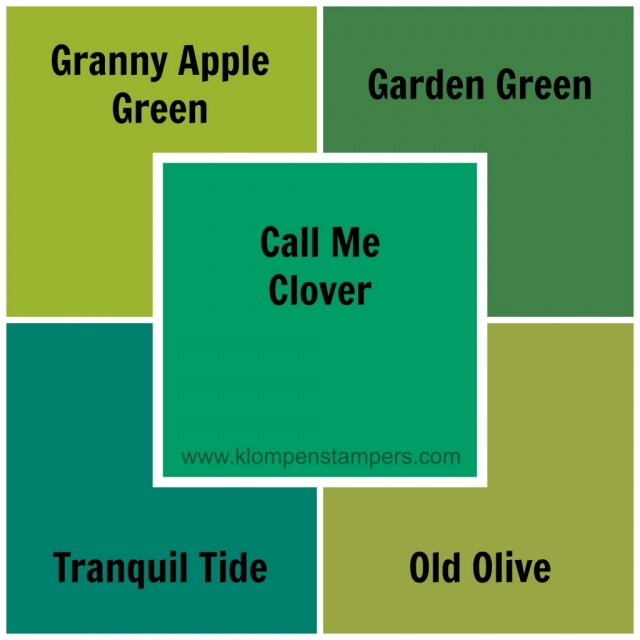 Call me Clover Stampin' Up new color