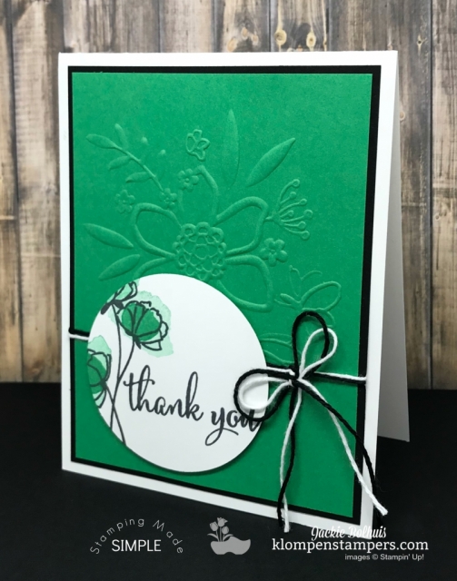 Love What You Do + Call Me Clover NEW Stampin Up Color
