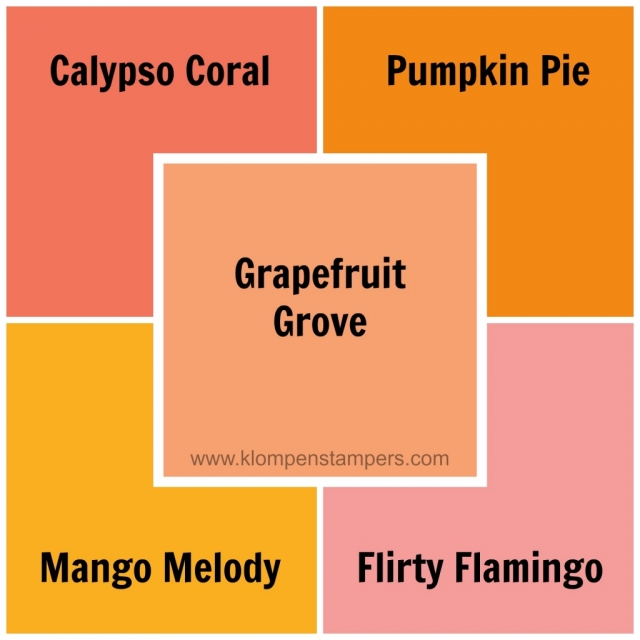 Stampin' Up! Grapefruit Grove new color