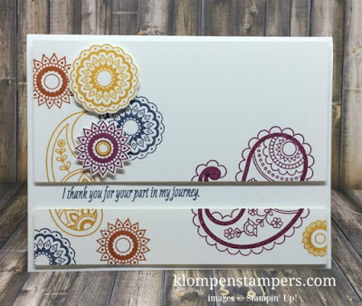 Paisleys & Posies Stampin' Up