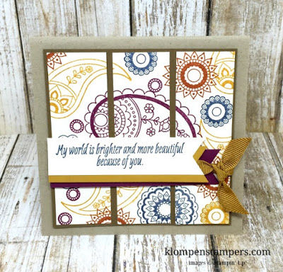 Paisleys & Posies Stampin' Up