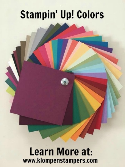 All information about Stampin' Up! Color Revamp found on klompenstampers.com