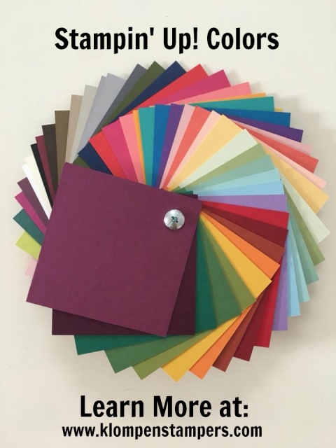 All information about Stampin' Up! Color Revamp found on klompenstampers.com