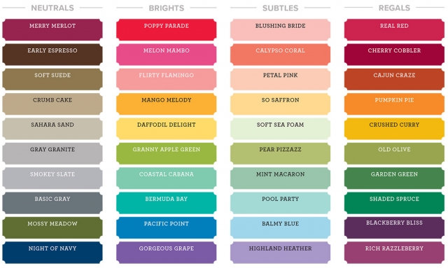 All information about Stampin' Up! Color Revamp