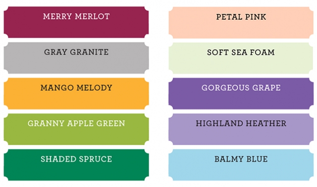 All information about Stampin' Up! Color Revamp