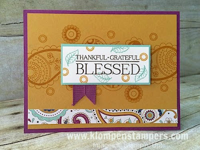Paisleys & Posies Stampin' Up