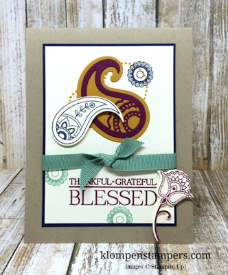 Paisleys & Posies Stampin' Up