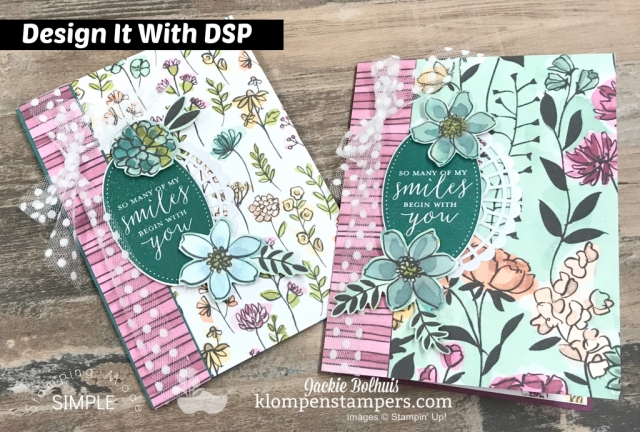Design it with DSP - Share What You Love. Quick & easy card with DSP