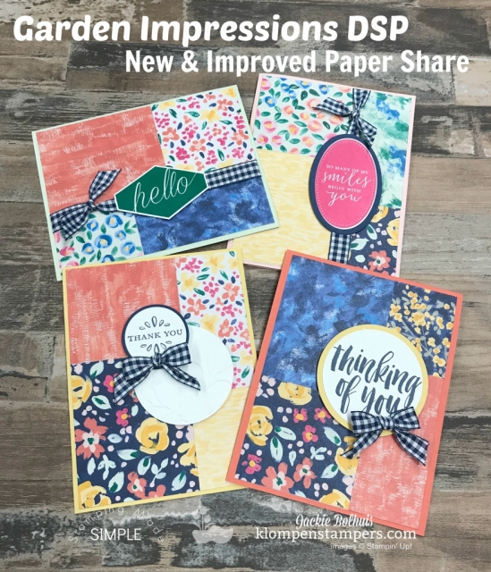 Paper Share-Garden Impressions Designer Paper