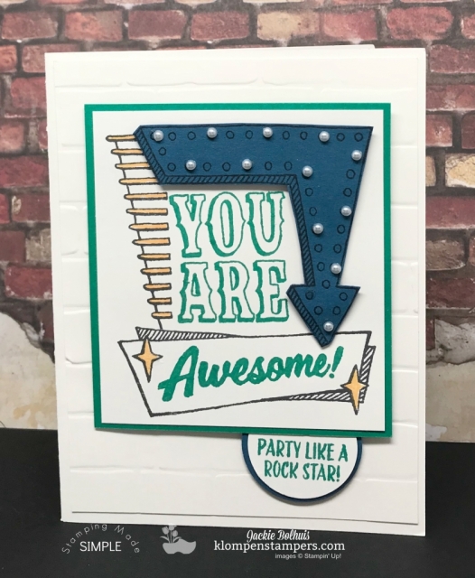 Marquee Messages Stamp Set