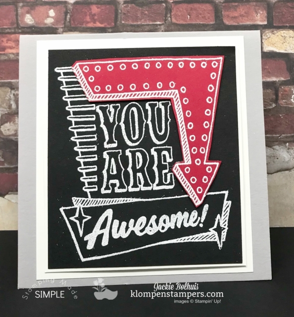 Marquee Messages Stamp Set