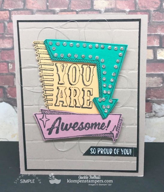 Marquee Messages Stamp Set