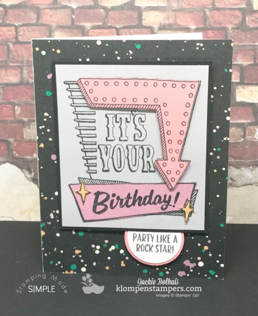 Marquee Messages Stamp Set