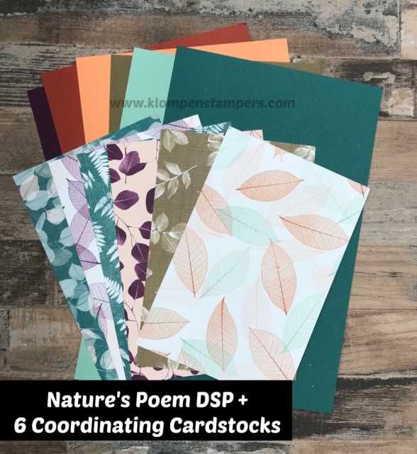 Paper share for designer series paper with coordinating cardstock