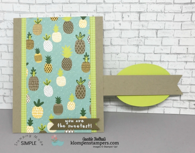 Tutti-Frutti Fun Fold Card