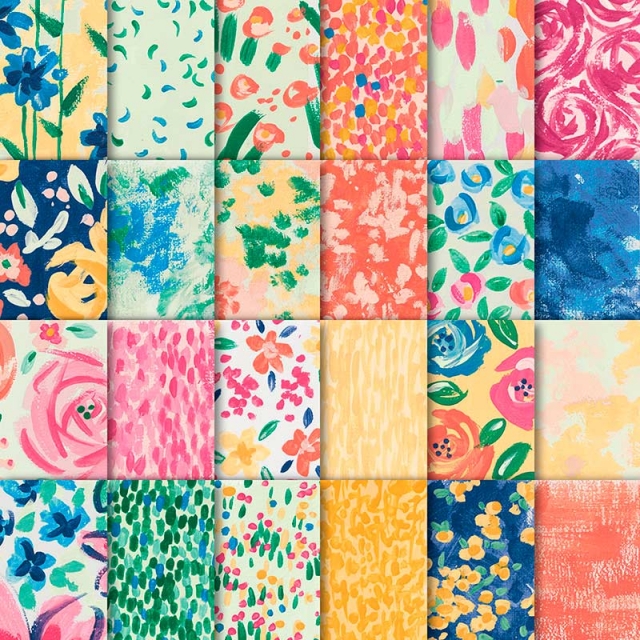 Stampin Up Garden Impressions DSP