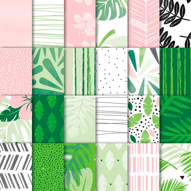 Tropical Escape Designer Series Paper by Stampin Up