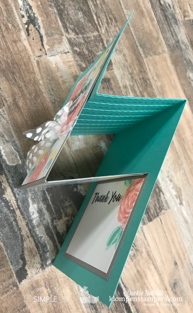 Stampin' Up! Fun Fold Card tutorial