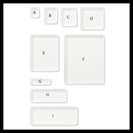 Stampin' Up Clear blocks sold individually or as a set
