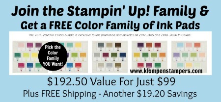 Free Ink Pads from Stampin' Up!