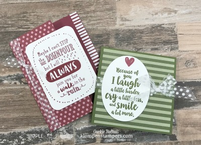Quick & Easy Cards using new Stampin' Up Colors