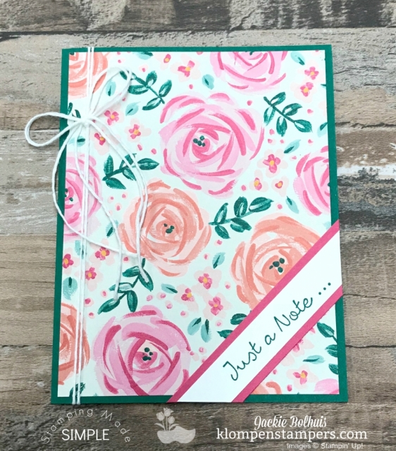 Make a handmade note card