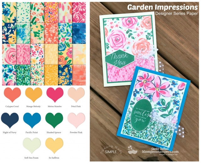 Garden Impressions Card Ideas