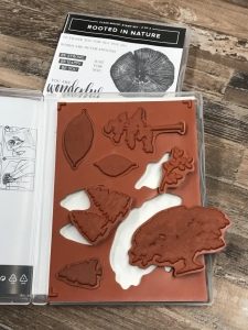 Clear Mount red rubber stamps by Stampin' Up!