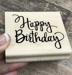 Wood Mount stamps by Stampin' Up!